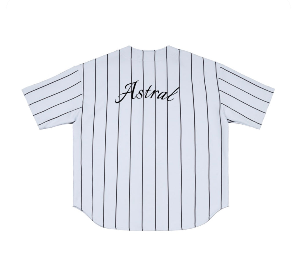 Pinstripe Baseball Jersey
