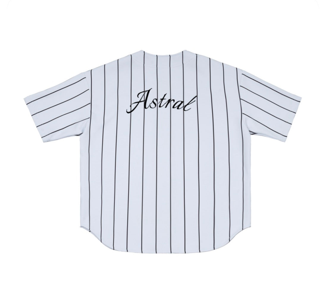 Pinstripe Baseball Jersey