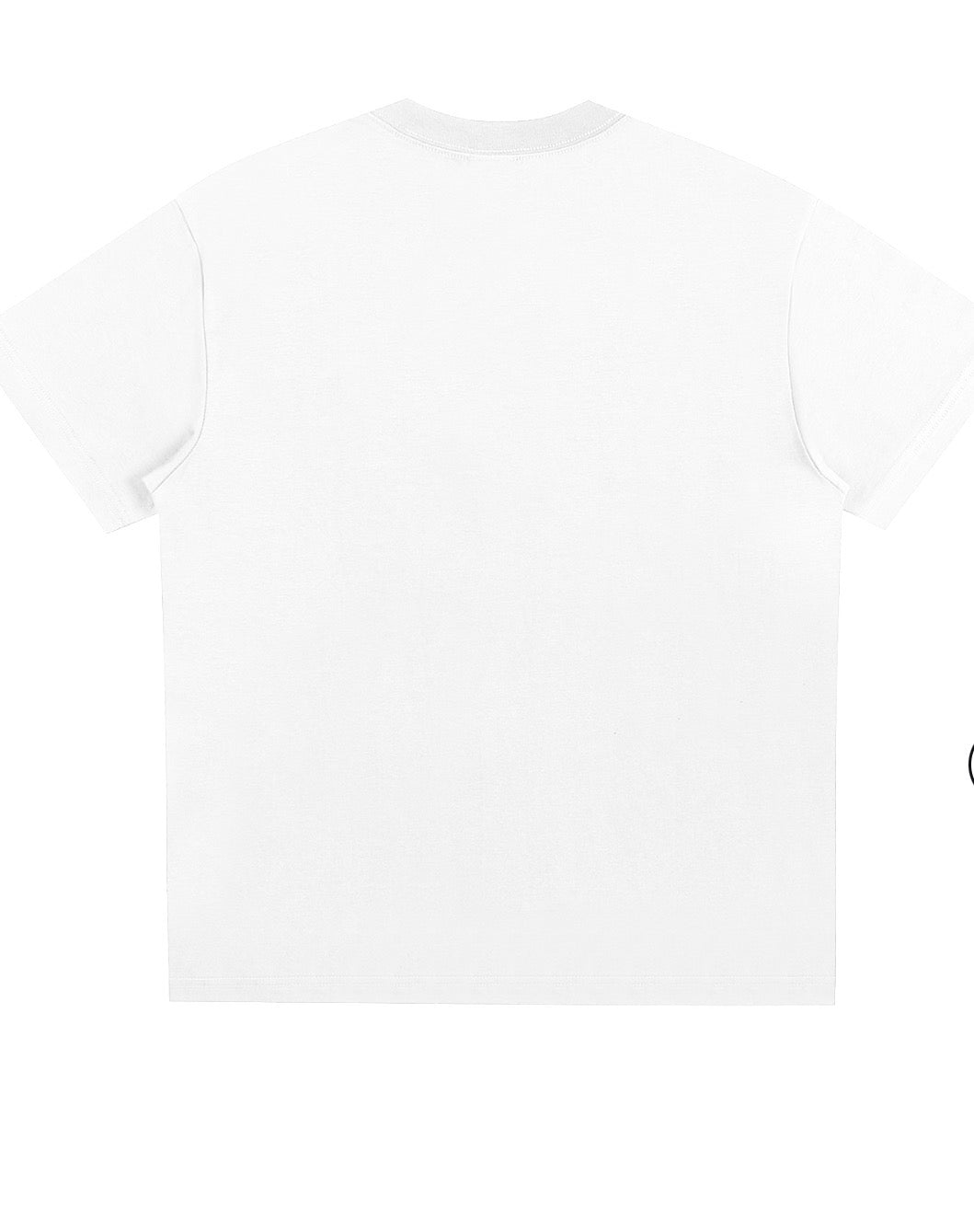Astral White and Pink logo Tee