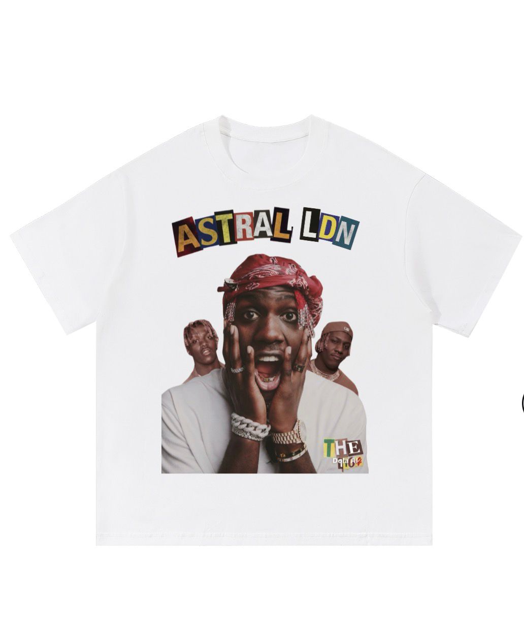 Short sleeve lil yachty graphic tee